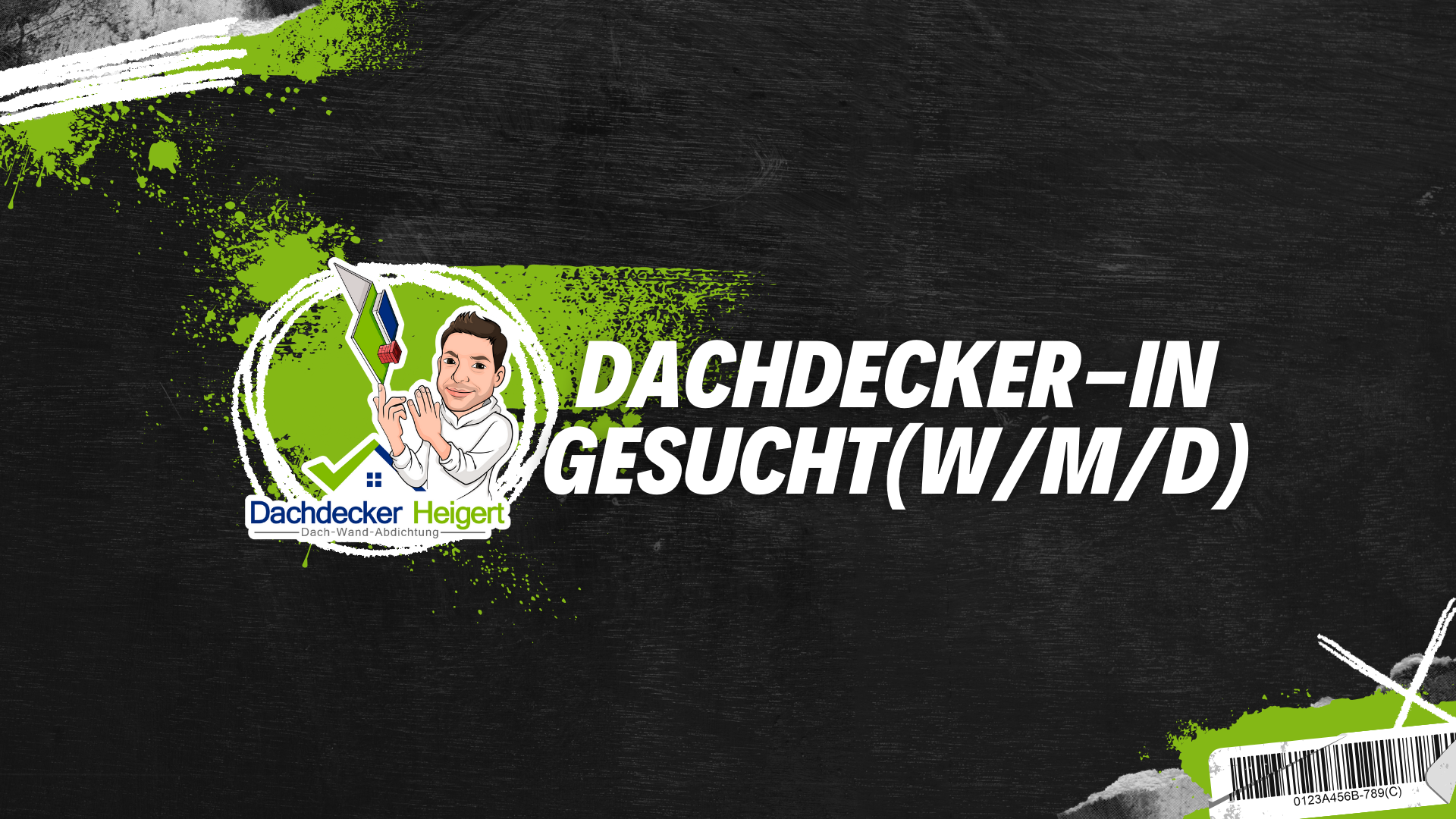 Karrierechance: Dachdecker/in bei uns